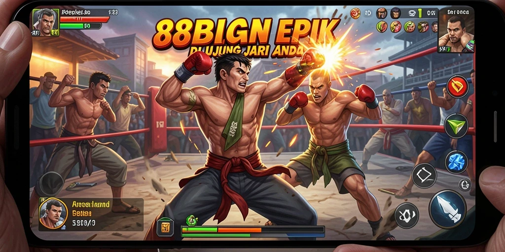 Tampilan dalam game 88BIG yang penuh aksi dan seru.