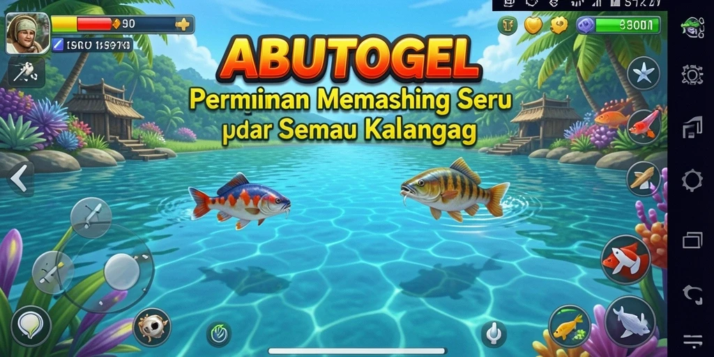 Gameplay memancing yang seru dan menantang di ABUTOGEL.