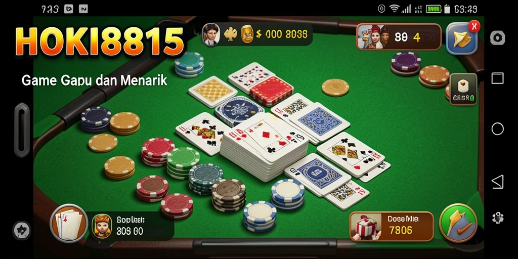 Tampilan gameplay HOKI8815 yang menarik dan interaktif.