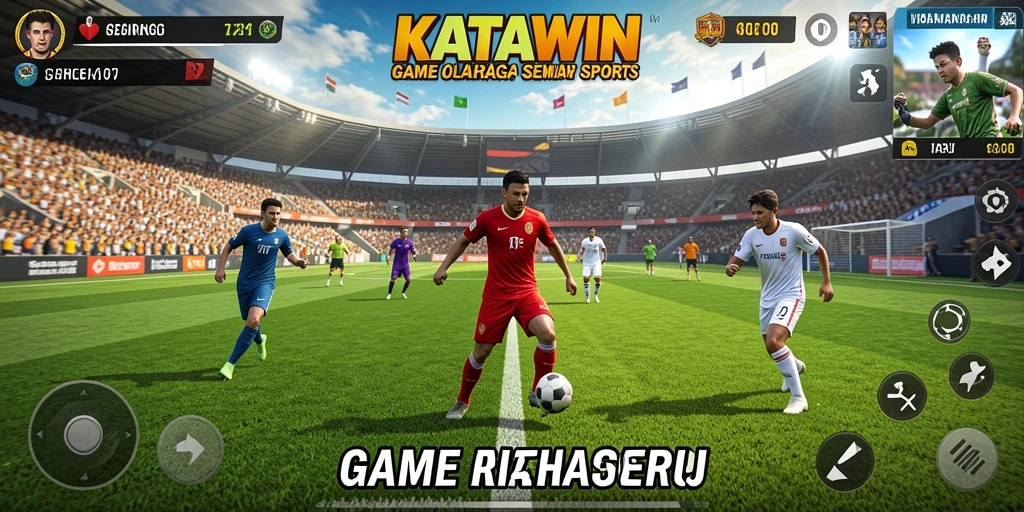 Tampilan gameplay KATAWIN yang seru dan memukau.