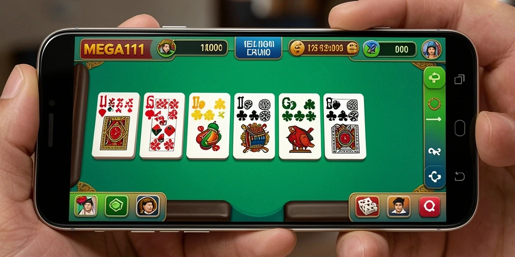 Gameplay menarik dari MEGA111 yang menampilkan serunya permainan Domino.
