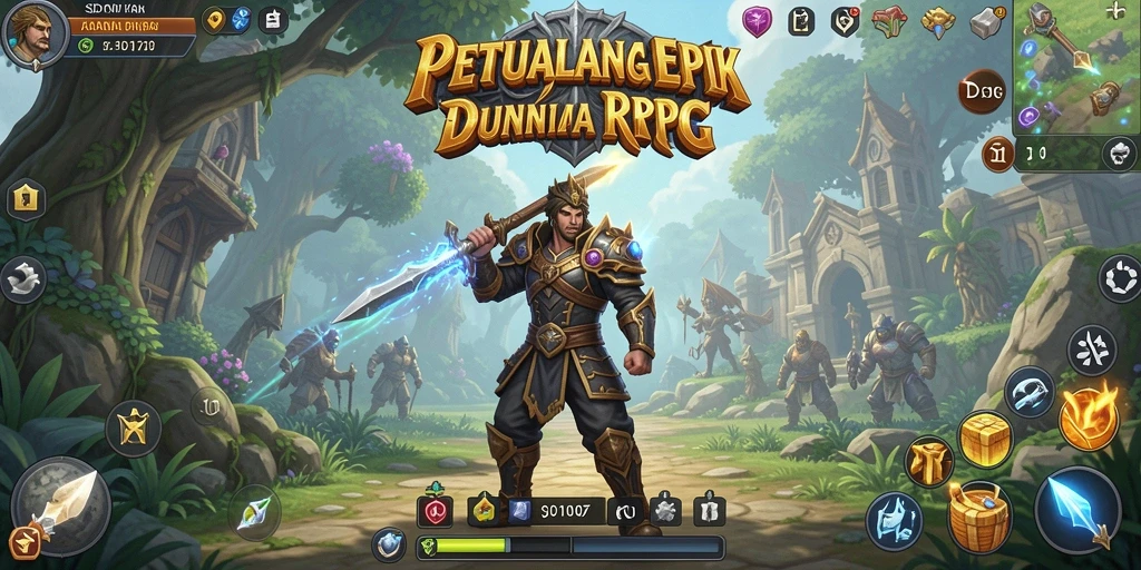 Tampilan permainan yang penuh aksi dan strategi dalam SD107.