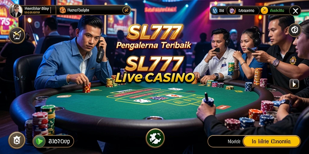 Gameplay langsung yang menarik dan interaktif di SL777.