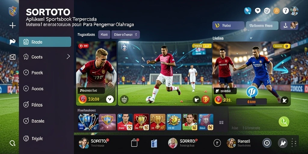 Tampilan gameplay menarik dan mudah digunakan dalam SORTOTO.